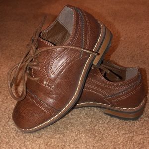 Toddler Boys Steve Madden Brown Dress Shoes